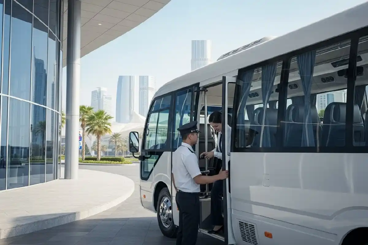 20–22 Seater Minibus for Corporate Events, Conferences & Staff Transfers in Sharjah