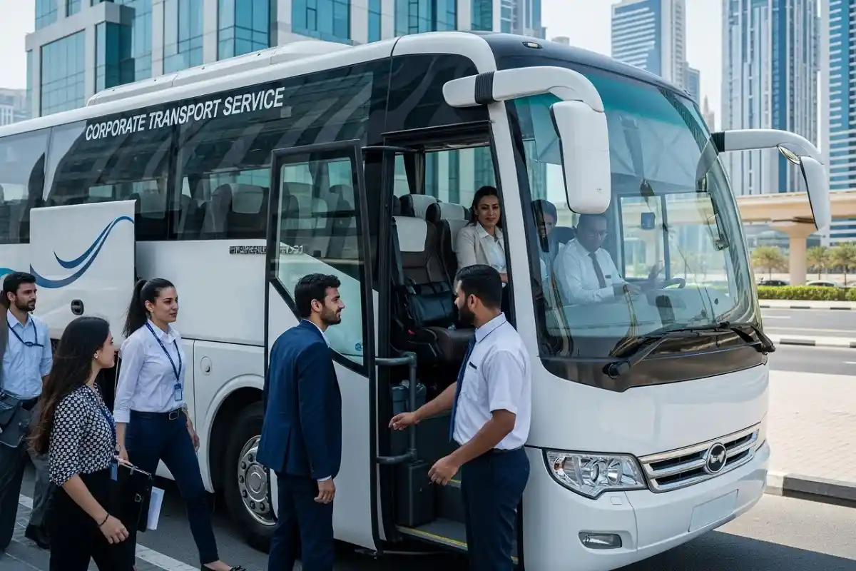 Benefits of Corporate Bus Rental in Sharjah - Al Insaf Transport