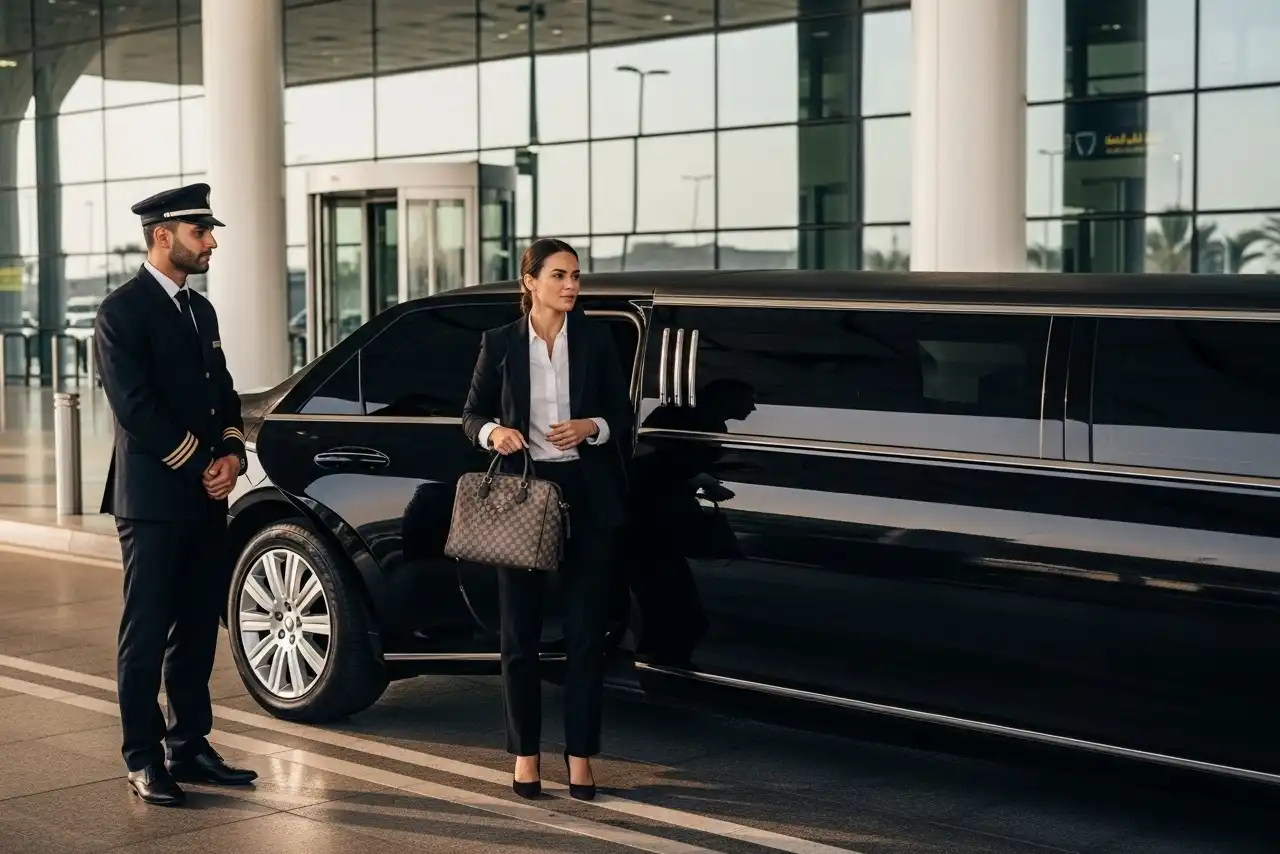 Luxury Limousine Airport Transfer Service in Sharjah | Al-Insaf