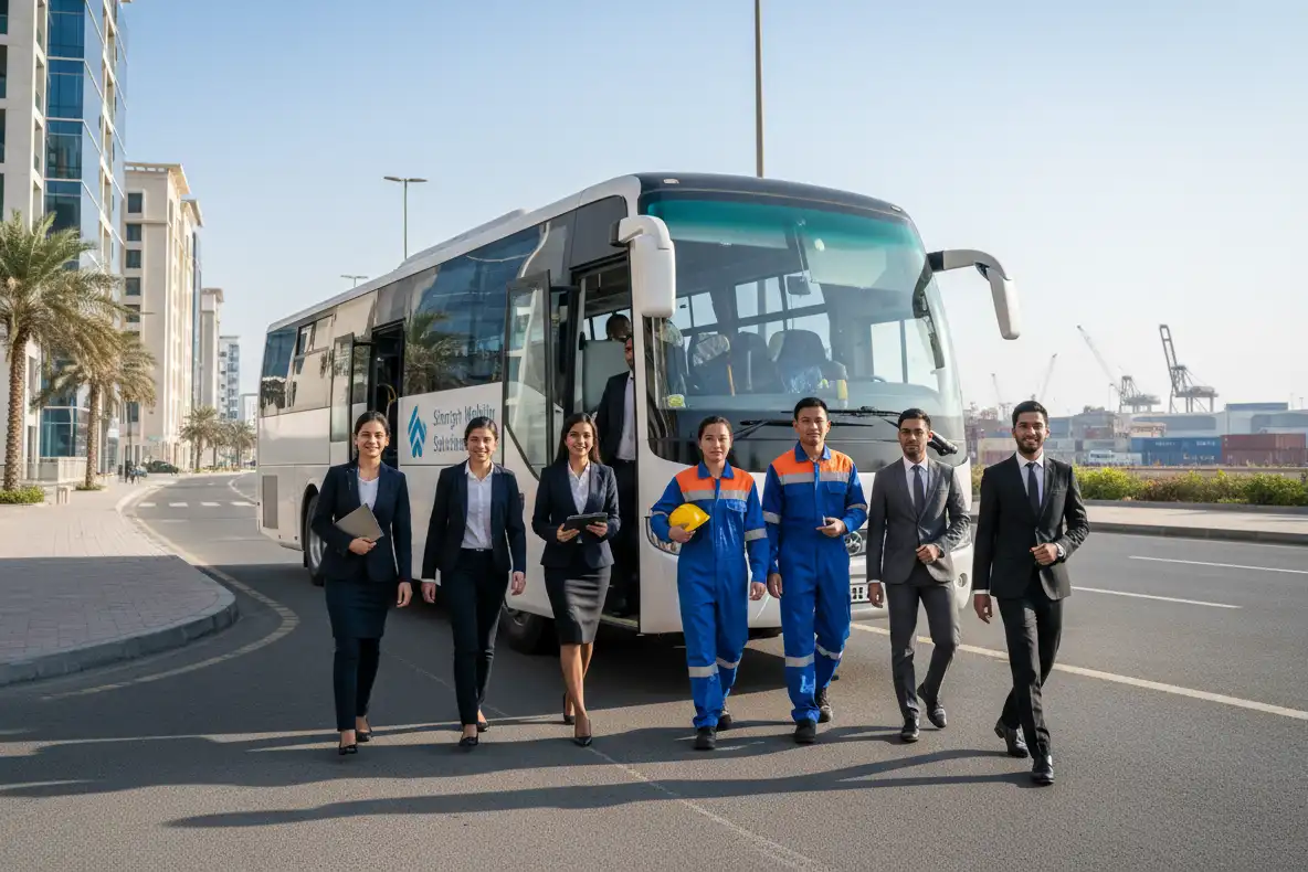 Staff Transport in Sharjah – Complete Solution for Businesses in 2026